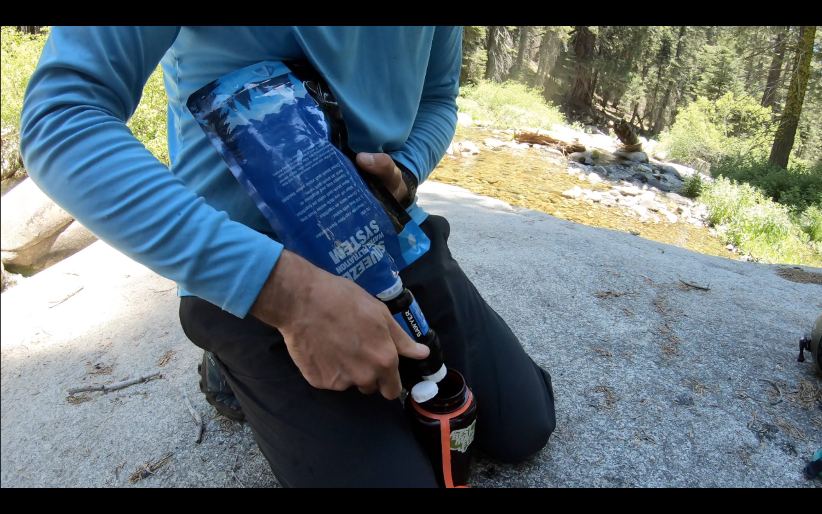 WHY DO WE CARRY A WATER FILTER  ON A DAY HIKE?